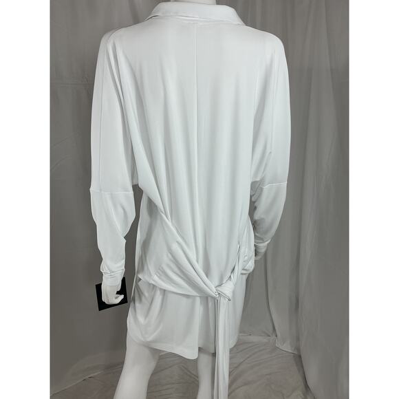 Norma Kamali White Mini DressNorm - Picture 3 of 4